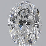 GIA 1.29 Carat Oval Natural Diamond