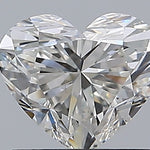 GIA 1.00 Carat Heart Natural Diamond