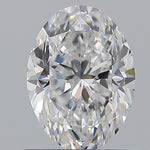 GIA 1.00 Carat Oval Natural Diamond