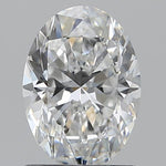 GIA 1.00 Carat Oval Natural Diamond