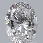 GIA 1.00 Carat Oval Natural Diamond
