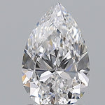 GIA 1.00 Carat Pear Natural Diamond