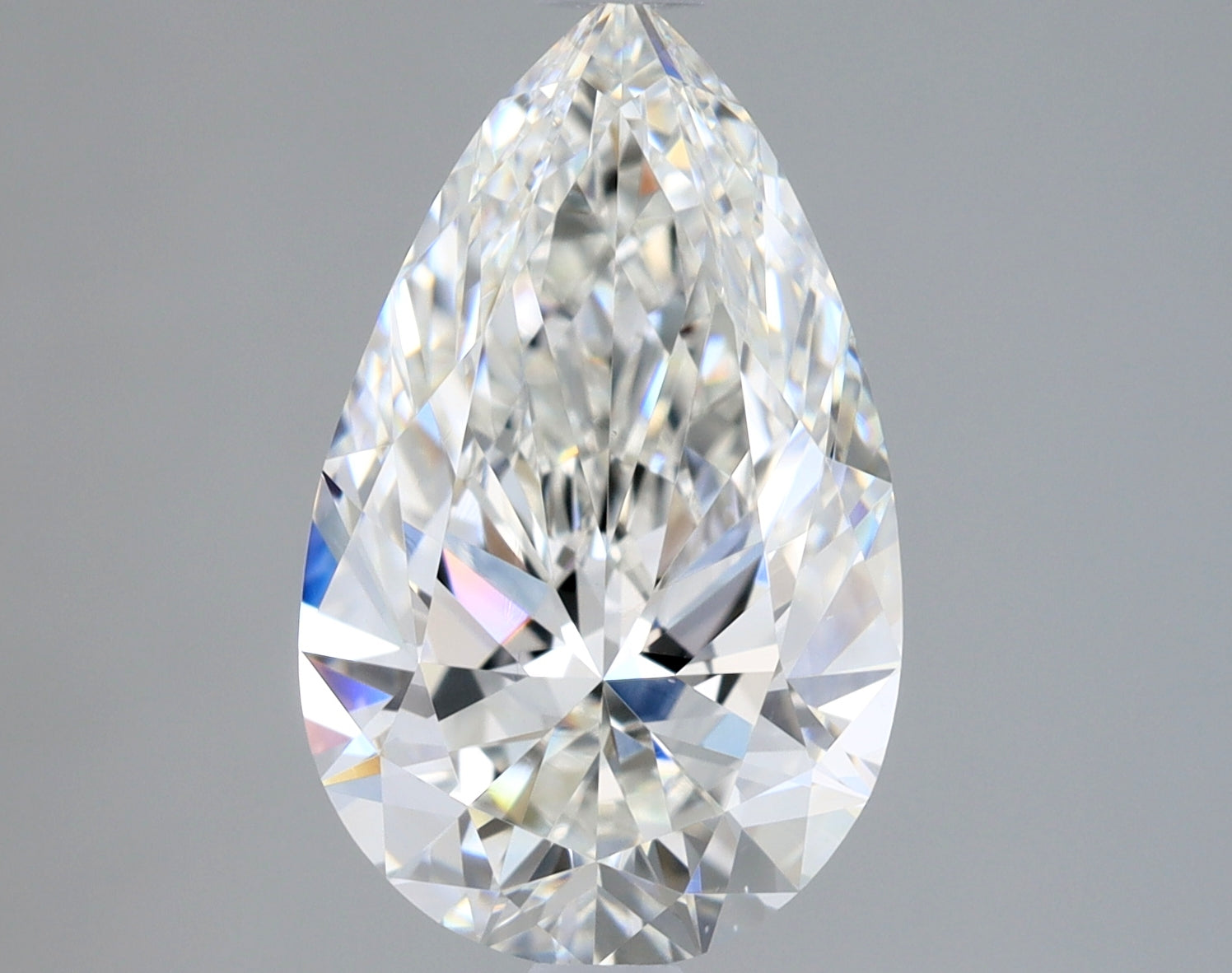 GIA 2.02 Carat Pear Natural Diamond