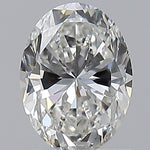 GIA 1.00 Carat Oval Natural Diamond