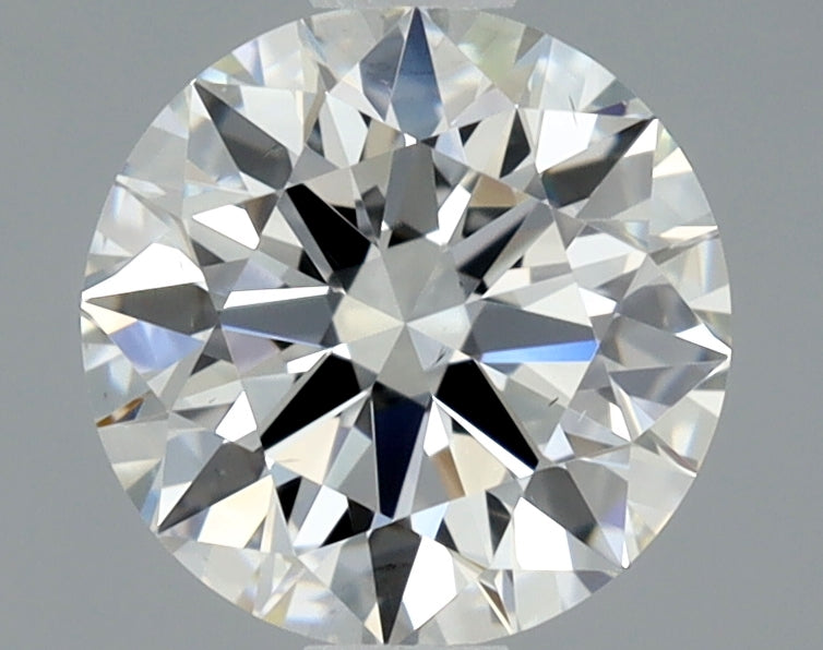 GIA 0.90 Carat Round Brilliant Natural Diamond