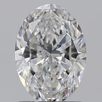 GIA 1.00 Carat Oval Natural Diamond