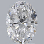 GIA 1.50 Carat Oval Natural Diamond