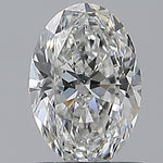 GIA 1.00 Carat Oval Natural Diamond