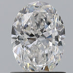 GIA 1.00 Carat Oval Natural Diamond