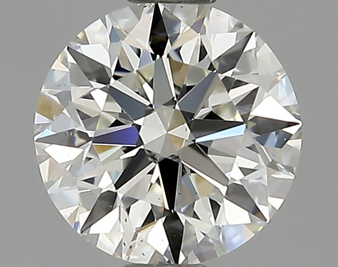 GIA 0.90 Carat Round Brilliant Natural Diamond