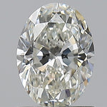 GIA 1.00 Carat Oval Natural Diamond