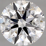 GIA 1.53 Carat Round Brilliant Natural Diamond