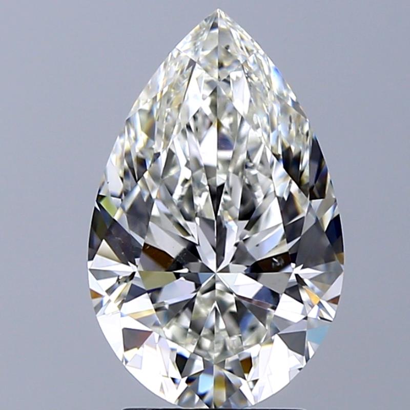 GIA 3.01 Carat Pear Natural Diamond 鑽石
