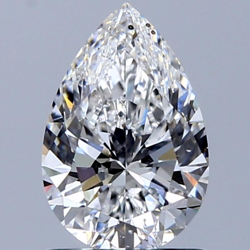 GIA 1 Carat Pear Natural Diamond 鑽石