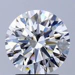 GIA 2.41 Carat Round Brilliant Natural Diamond 鑽石