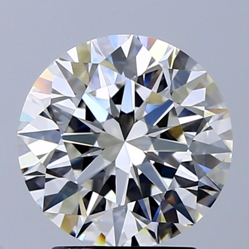 GIA 2.51 Carat Round Brilliant Natural Diamond 鑽石
