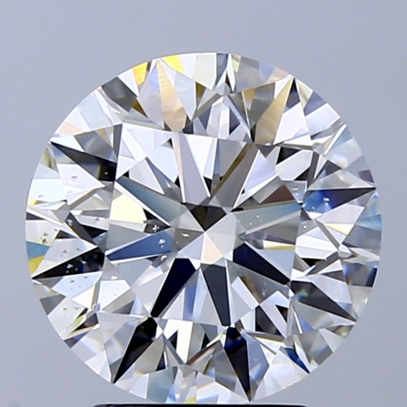 GIA 3.5 Carat Round Brilliant Natural Diamond 鑽石
