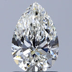 GIA 0.9 Carat Pear Natural Diamond 鑽石