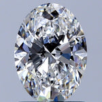 GIA 1 Carat Oval Natural Diamond 鑽石