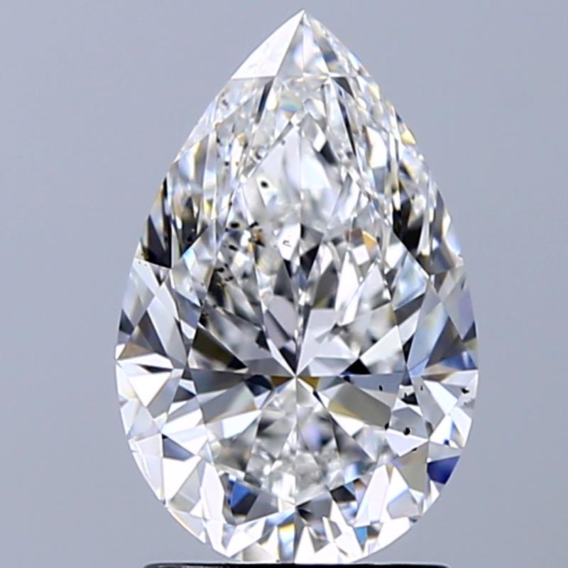 GIA 2 Carat Pear Natural Diamond 鑽石