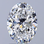 GIA 1.29 Carat Oval Natural Diamond 鑽石
