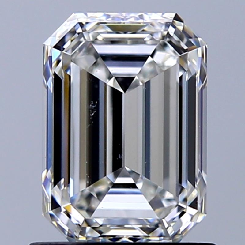GIA 1.3 Carat Emerald Natural Diamond 鑽石