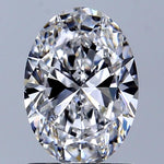 GIA 1 Carat Oval Natural Diamond 鑽石
