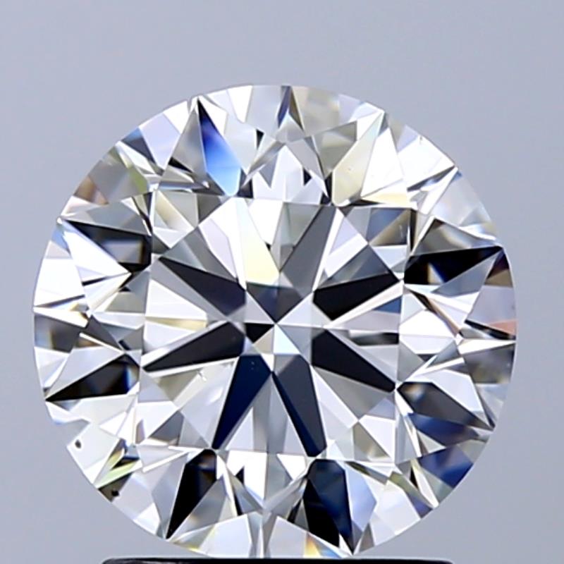 GIA 2.01 Carat Round Brilliant Natural Diamond 鑽石