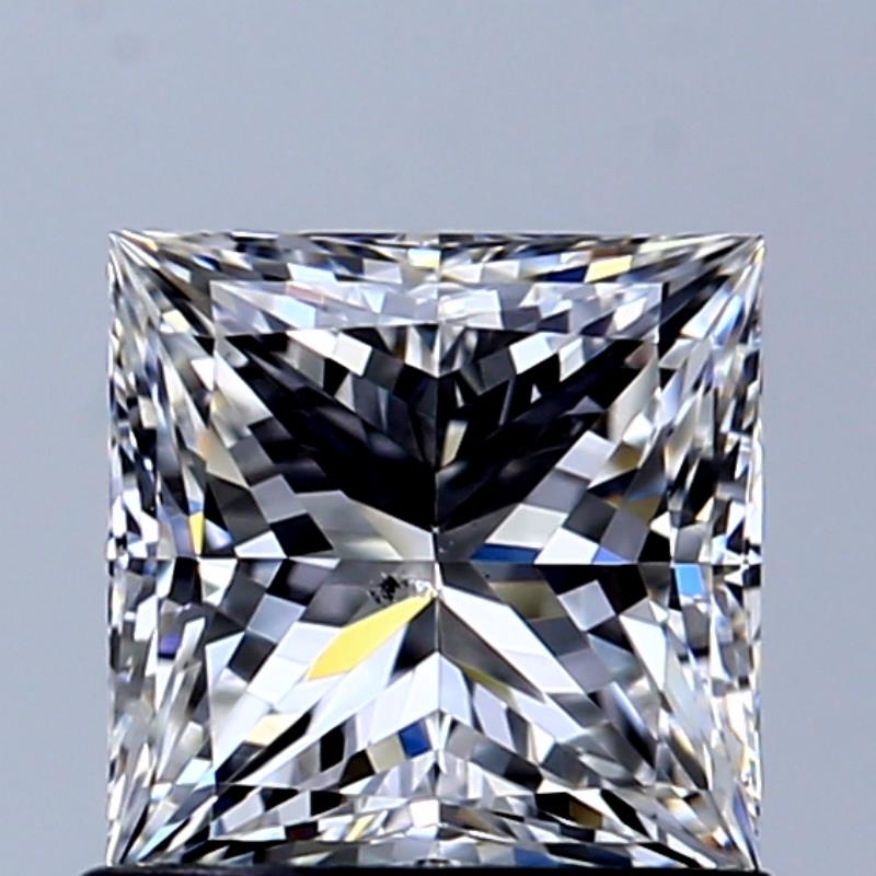 GIA 1 Carat Princess Cut Natural Diamond 鑽石