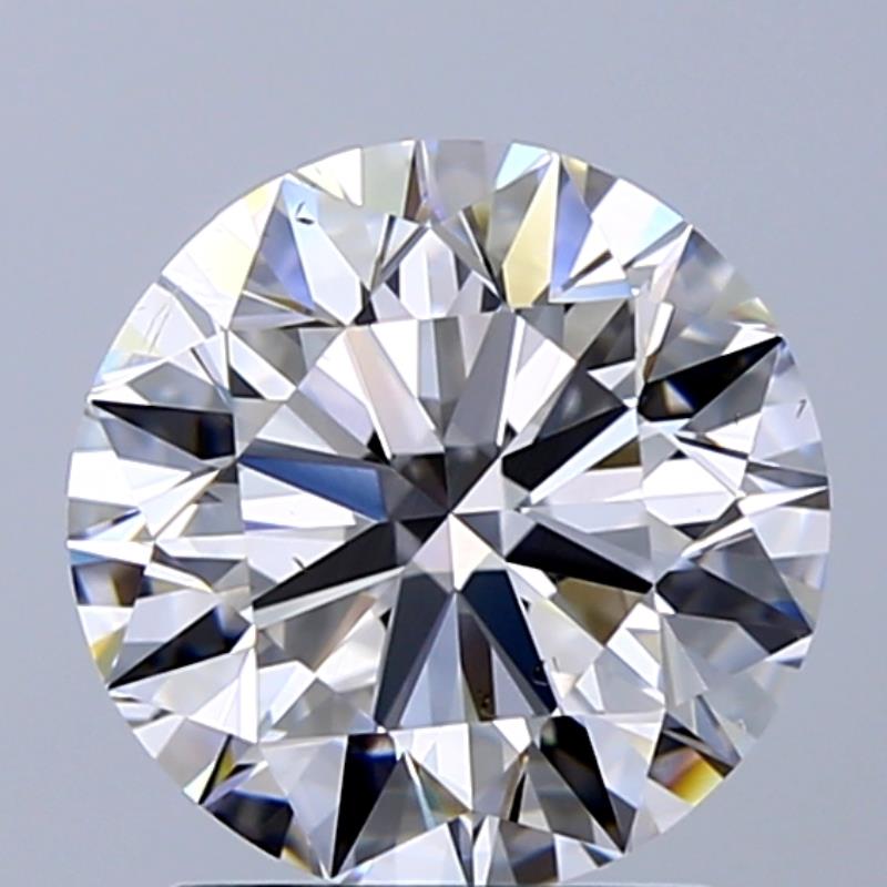 GIA 2 Carat Round Brilliant Natural Diamond 鑽石