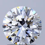 GIA 1.52 Carat Round Brilliant Natural Diamond 鑽石