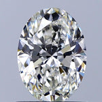 GIA 0.9 Carat Oval Natural Diamond 鑽石