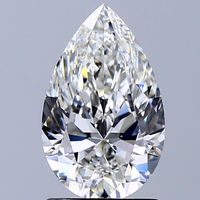 GIA 1.54 Carat Pear Natural Diamond 鑽石
