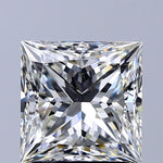 GIA 2.03 Carat Princess Cut Natural Diamond 鑽石