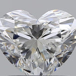 GIA 1 Carat Heart Natural Diamond 鑽石