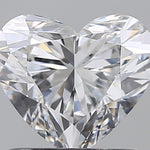 GIA 1 Carat Heart Natural Diamond 鑽石