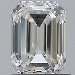 GIA 1 Carat Emerald Natural Diamond 鑽石
