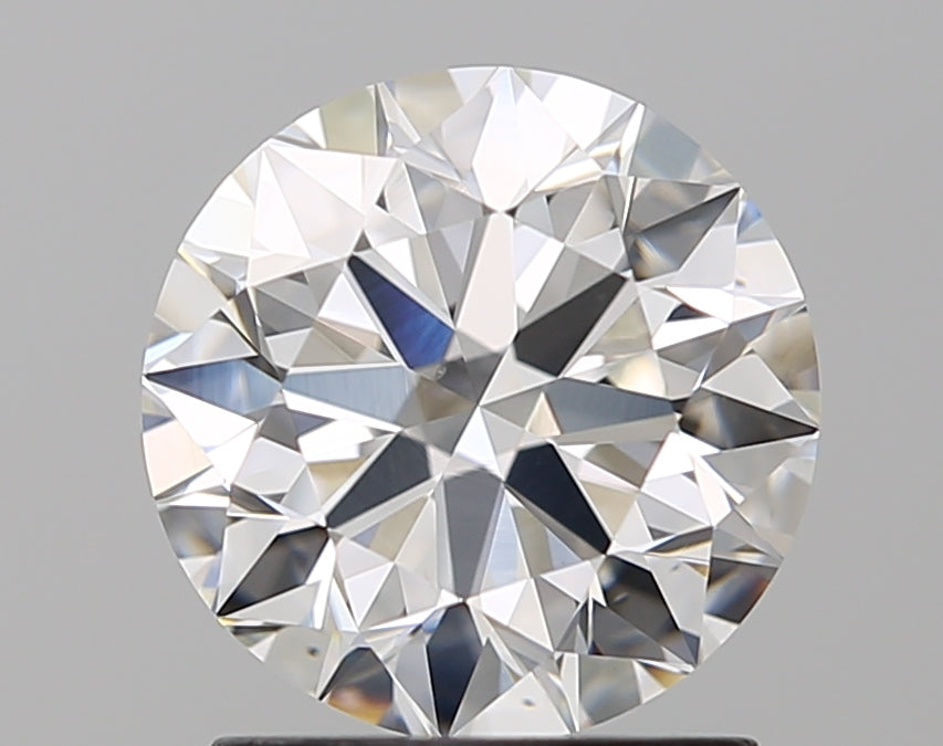 GIA 1.58 Carat Round Brilliant Natural Diamond 鑽石