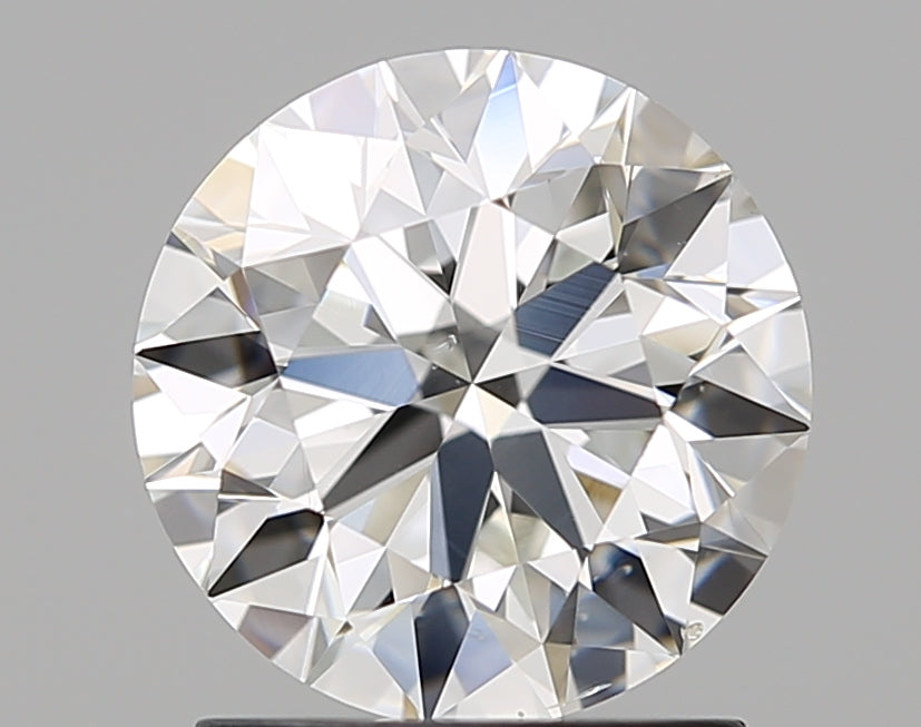 GIA 1.54 Carat Round Brilliant Natural Diamond 鑽石