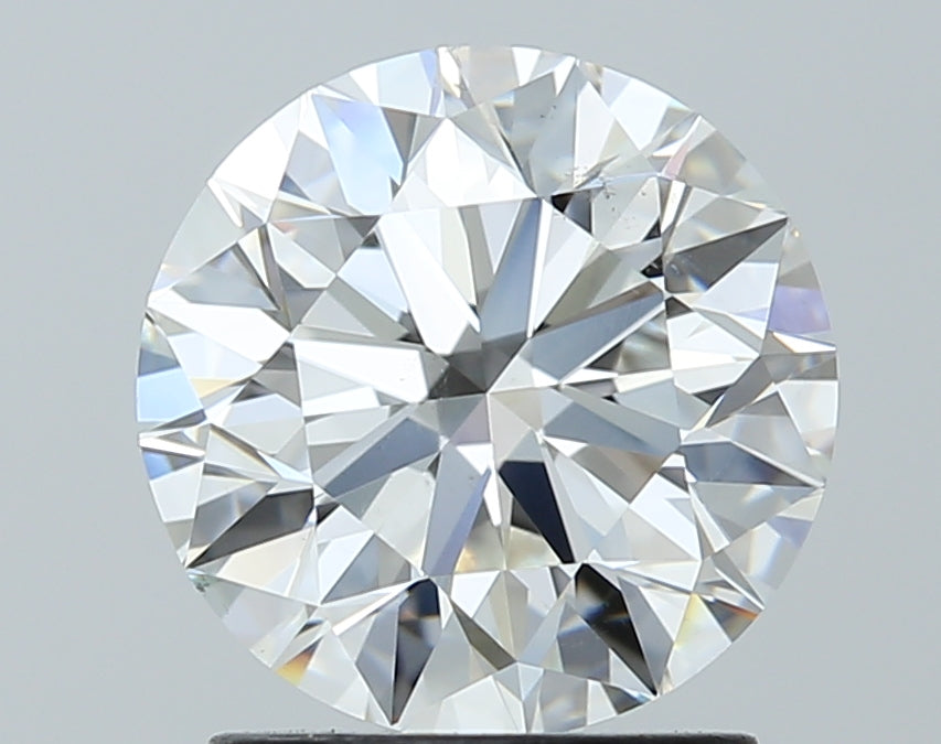 GIA 1.76 Carat Round Brilliant Natural Diamond 鑽石