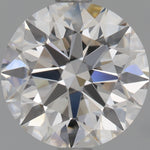 GIA 1.58 Carat Round Brilliant Natural Diamond