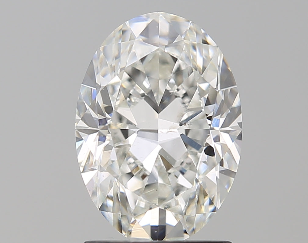 GIA 1.71 Carat Oval Natural Diamond