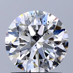 GIA 1.28 Carat Round Brilliant Natural Diamond 鑽石