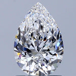 GIA 1 Carat Pear Natural Diamond 鑽石