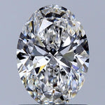 GIA 0.9 Carat Oval Natural Diamond 鑽石
