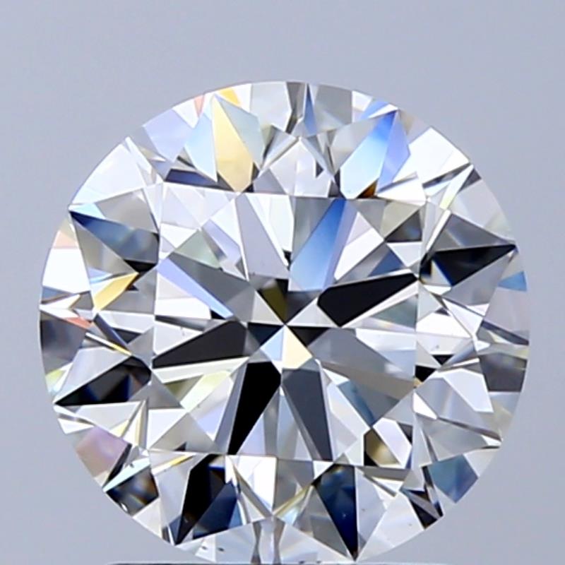 GIA 2 Carat Round Brilliant Natural Diamond 鑽石