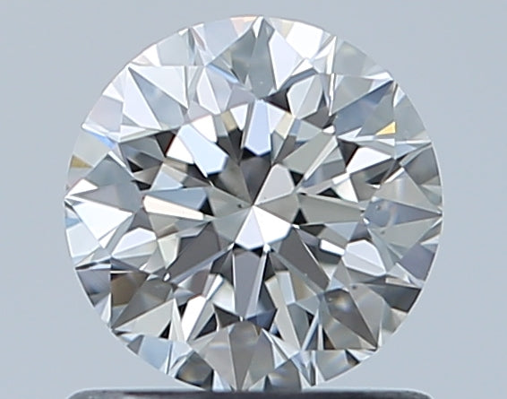 GIA 0.81 Carat Round Brilliant Natural Diamond 鑽石