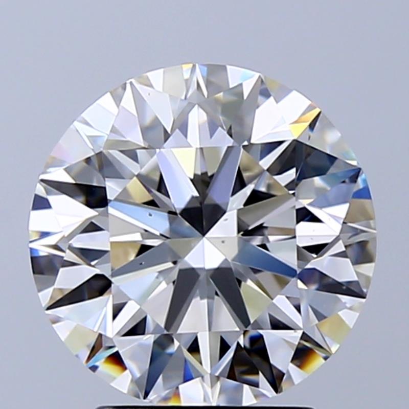 GIA 3.05 Carat Round Brilliant Natural Diamond 鑽石