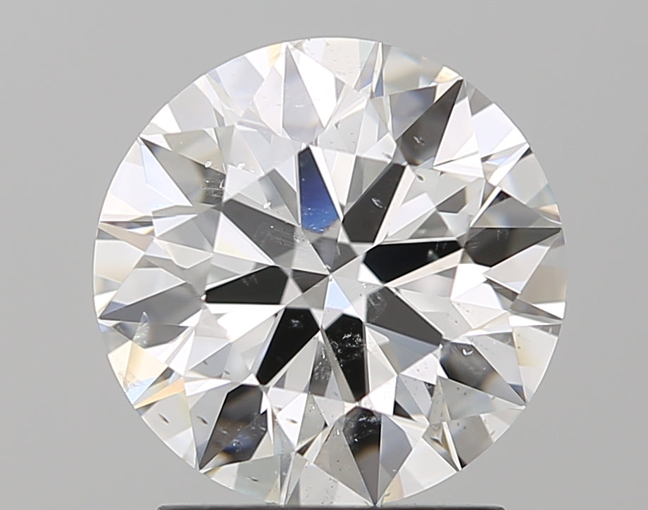 GIA 2.02 Carat Round Brilliant Natural Diamond 鑽石
