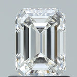 GIA 0.91 Carat Emerald Natural Diamond 鑽石